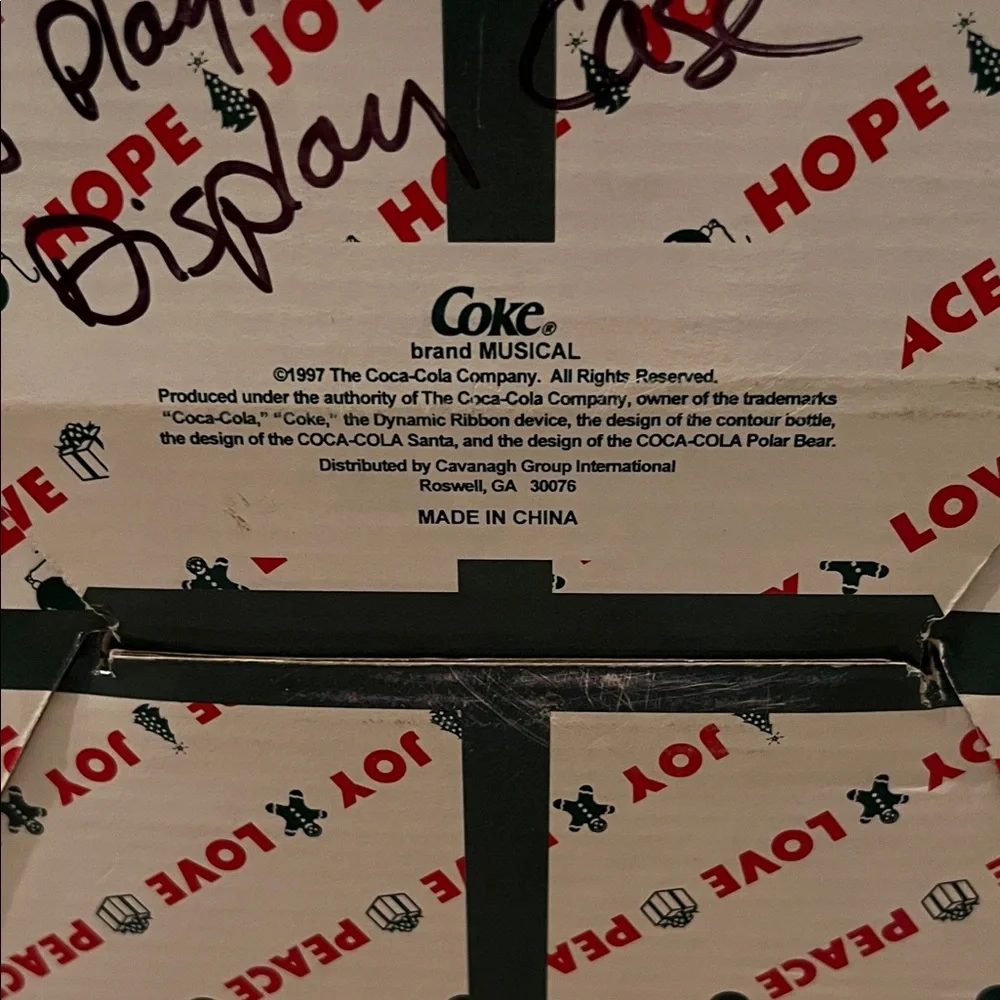 Vintage 1996 Coca-Cola HeritageCollection 